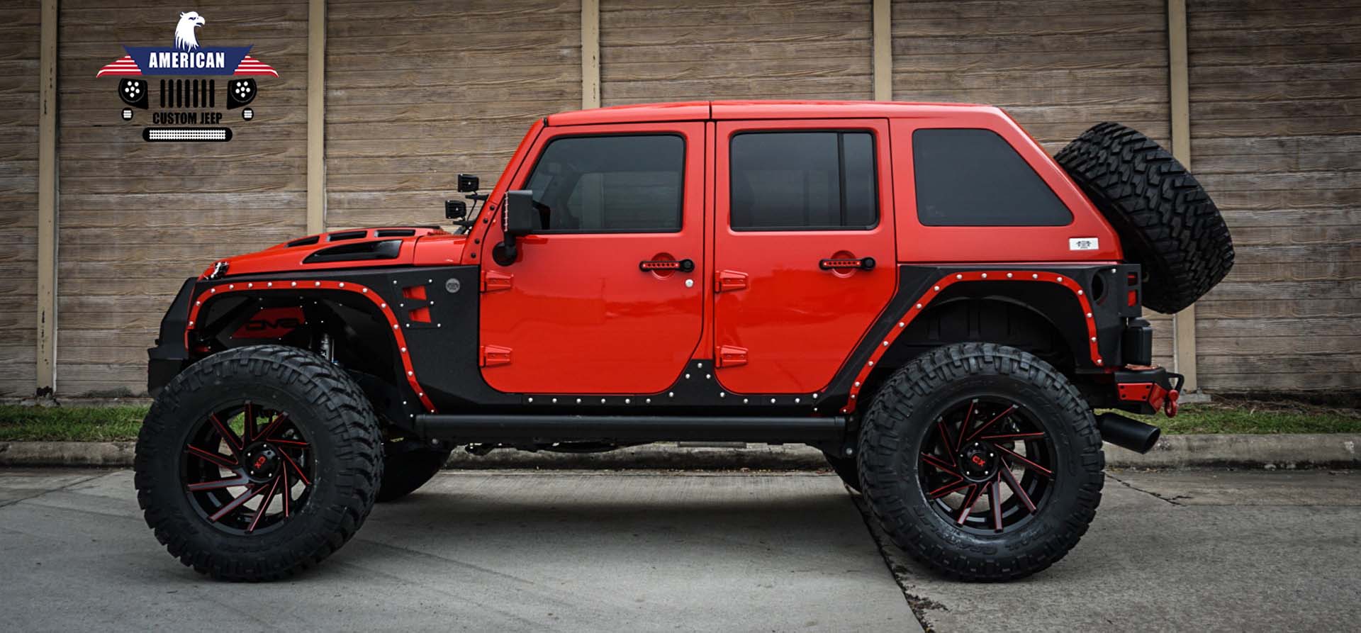 Red Demon Edition - Houston, TX - American Custom Jeep