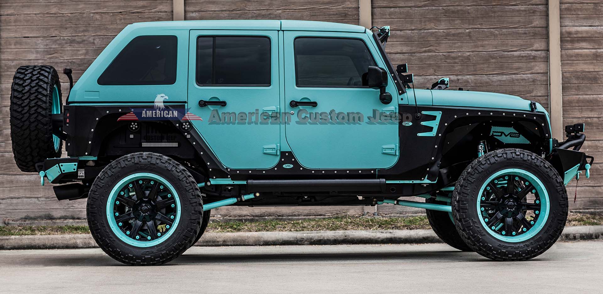 Tiffany Blue Kevlar Edition - Houston, TX - American Custom Jeep