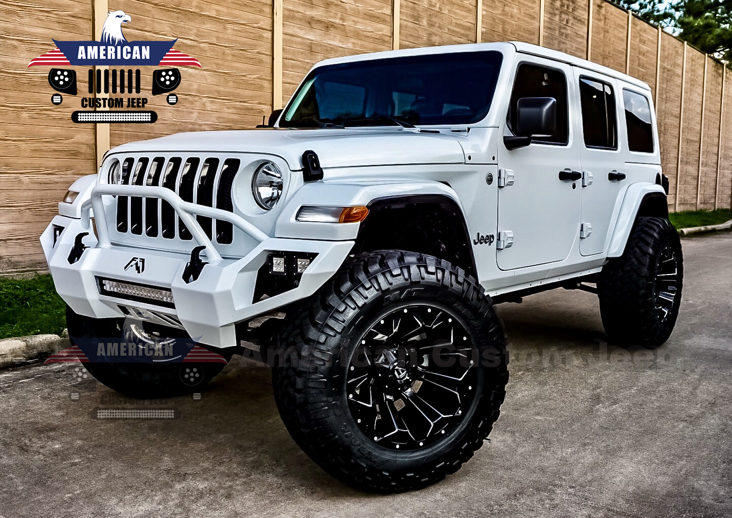 White JL Jeep Customization Packages